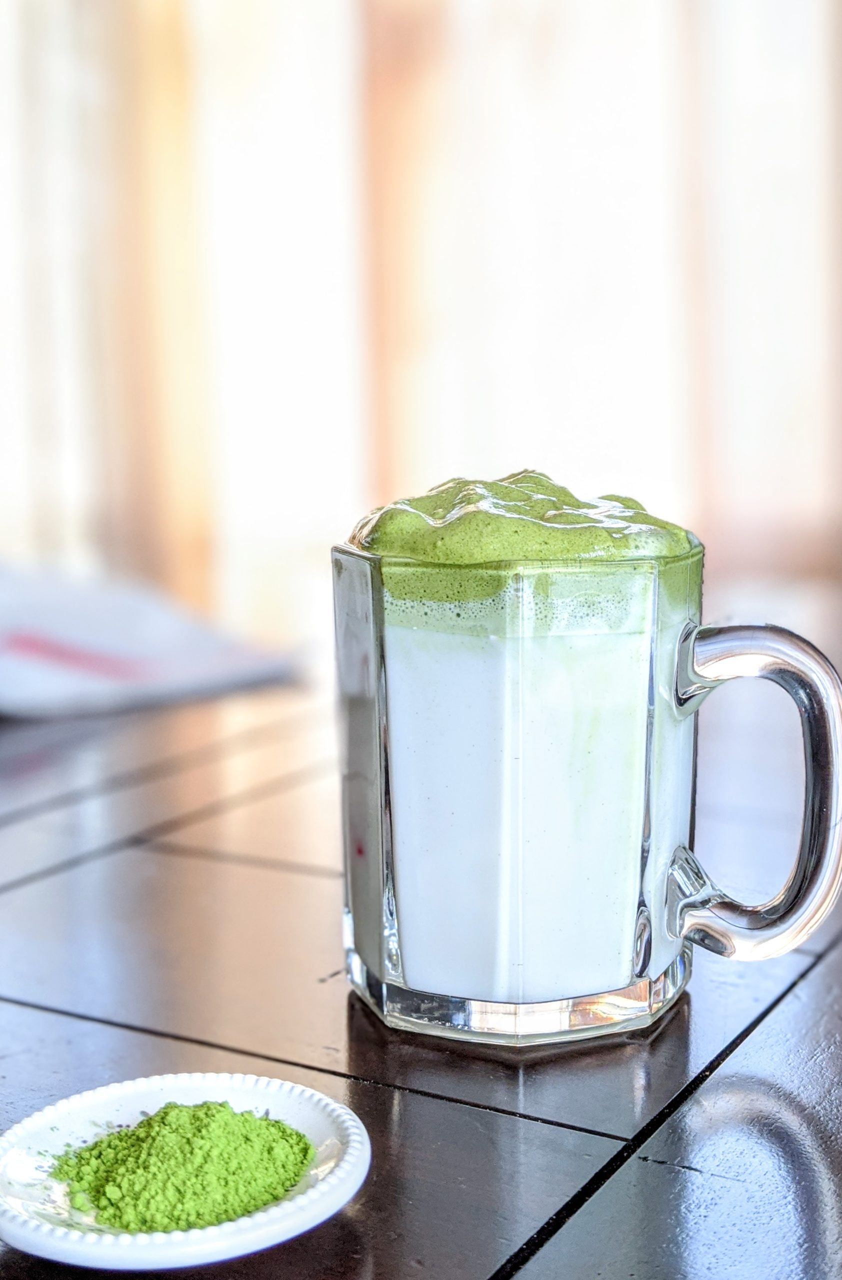 Dalgona Matcha Latte My Trim Kitchen